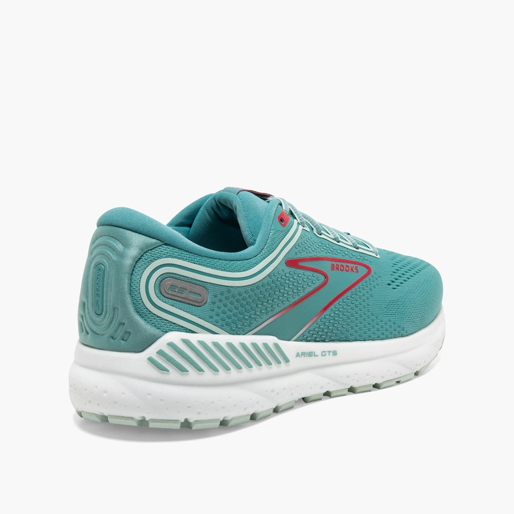 Chaussure Running Brooks Ariel GTS 23 Bleu Bleu Femme | QJW-6520099